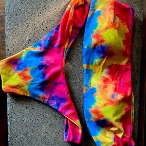 Tie dye bikini